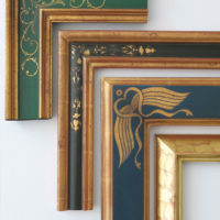 Italian Sgrafitto Frames