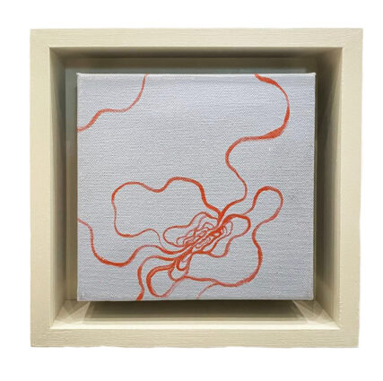 'Babe' by Jessica Rae Ecker Painting on Canvas Frame Size 8.25 x 8.25 inches.