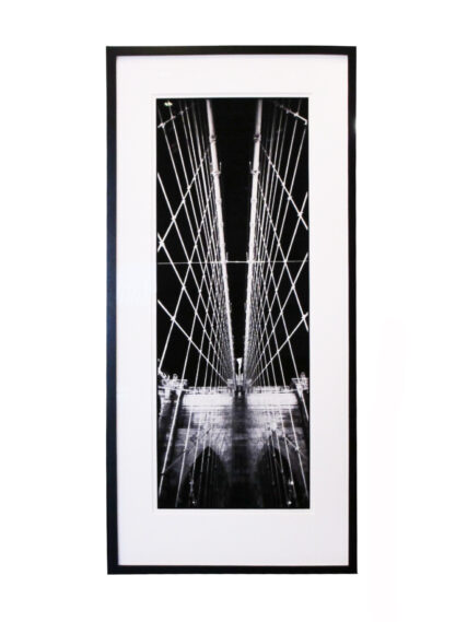 ‘Brooklyn Bridge’ Colin Winterbottom Lives & works in Washington, D.C. www.ColinWinterbottom.com Gelatin Silver Print Frame Size 18 ⅛ x 38 ½ inches