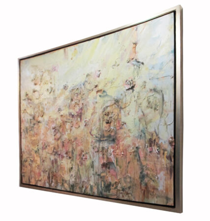 ‘Untitled’ (Family Portrait) by Daniel John Gadd Oil and Mixed Media on Wood Panel Overall Frame Size 85 x 63 ⅝ x 2 inches