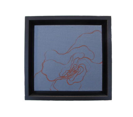 'Mom' by Jessica Rae Ecker Painting on Canvas Frame Size 10 x 10.5 inches.