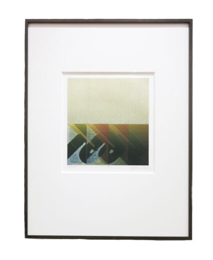 'Live II' Edition 116 of 150 Signed Color Lithograph Frame Size 19 x 23.75 inches.